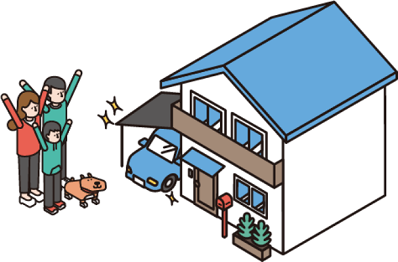 盗難のイメージイラスト